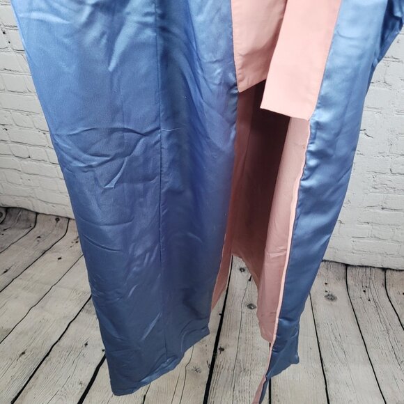 Warner Bros Productions The Last Samurai Blue Cherry Blossom Kimono Robe USA O/S - Picture 13 of 16